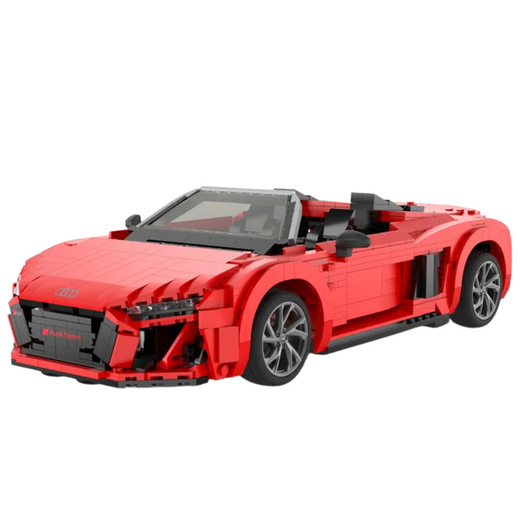 Klocki Konstrukcyjne AutoRC 1:14 Audi R8 Spyder 1440 Elementów Rastar 93800