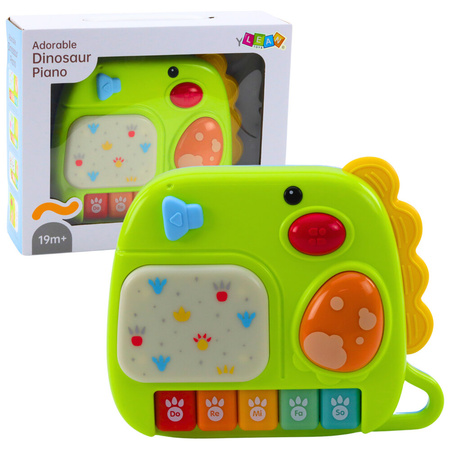 Interactive Piano for Toddlers Dinosaur Green