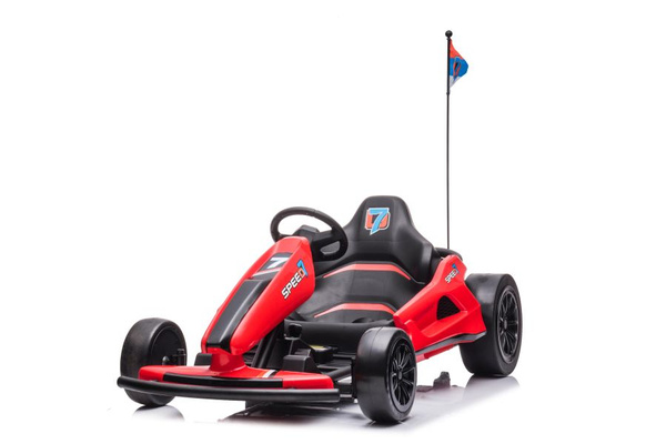 A035 Drift Red Battery Go-Kart