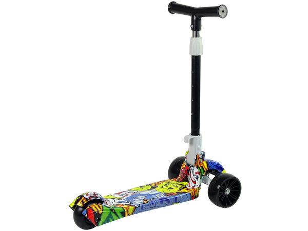 Tricycle Luminous Wheels Yellow Skull Graphics