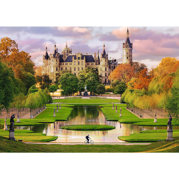 Puzzle - "1000 Premium Plus" - Photo Odyssey: Schwerin Castle, Germany Trefl 10814