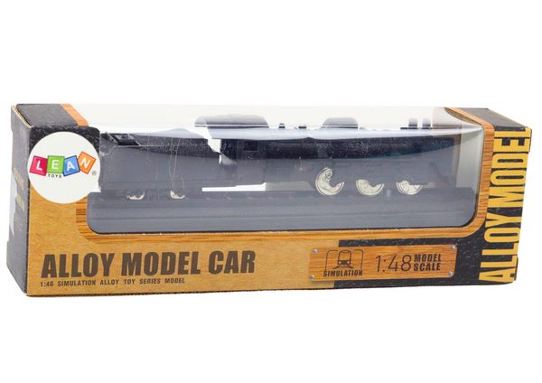 Collectible Model Train Wagon Locomotive 1:48 Metal Black