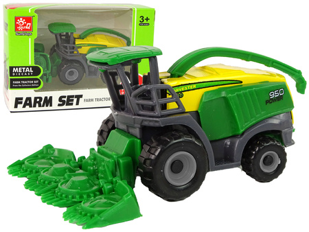 Agricultural Vehicle Combine Green Small