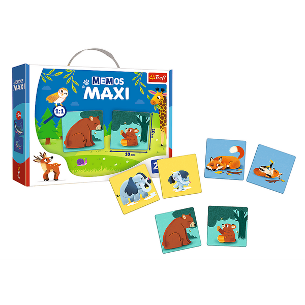 Memos Maxi Animals and Their Babies Trefl 02268