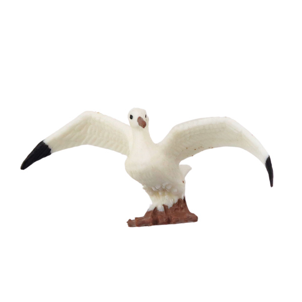 Set of Mini Figures Sea Animals Coastal Seagull Shark 6-8cm 6pcs