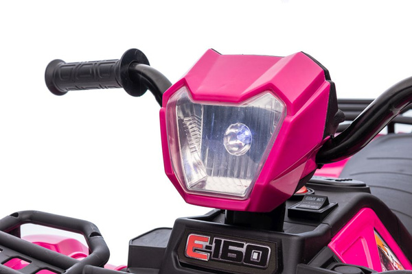 Elektrisches Ride-On-Quad JC915 rosa