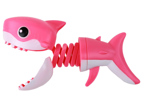 Spielzeug beißender Fisch Pink Shark Gun