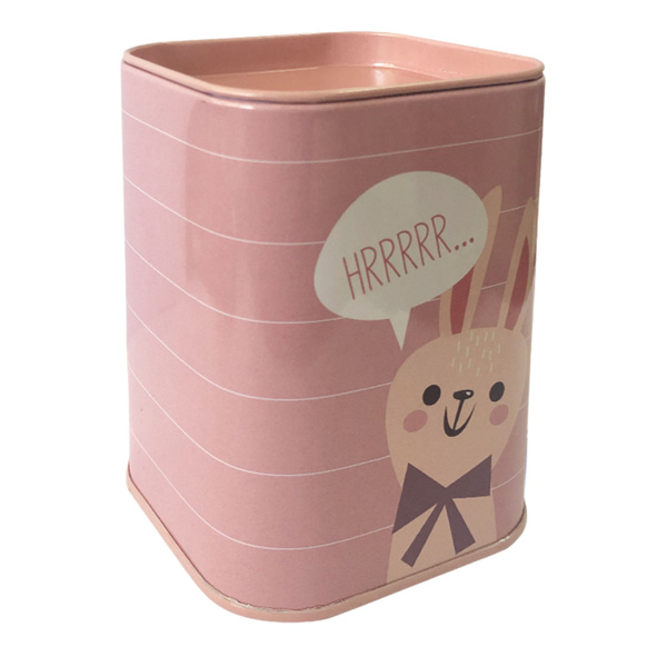 Tier-Sparschwein aus Metall, Sparen lernen, 11 x 8 cm