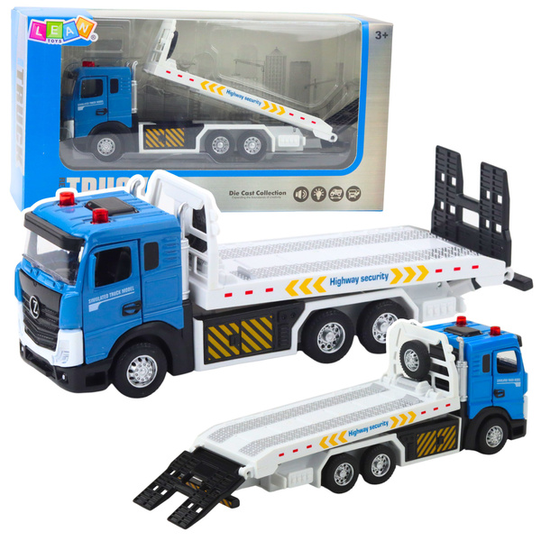 Transport Truck Tow Truck Moving Platform Lights Sounds