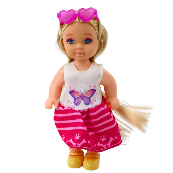 Mini Doll Set with Dog, Tent and Accessories