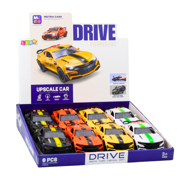 Sports Car Lazer Opening Doors Drive Lights Sounds Mix