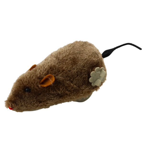 Wind-up Furry Mouse Riding Interactive Mix