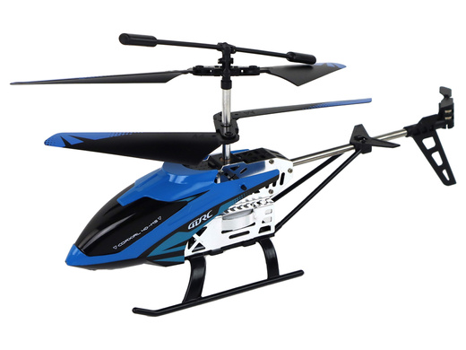 Aluminium RC Hubschrauber 2,4G Blau 15 Minuten Flug