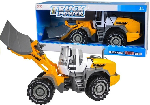 Huge Bulldozer - Construction Vehicle with a Rear Wheel Drive