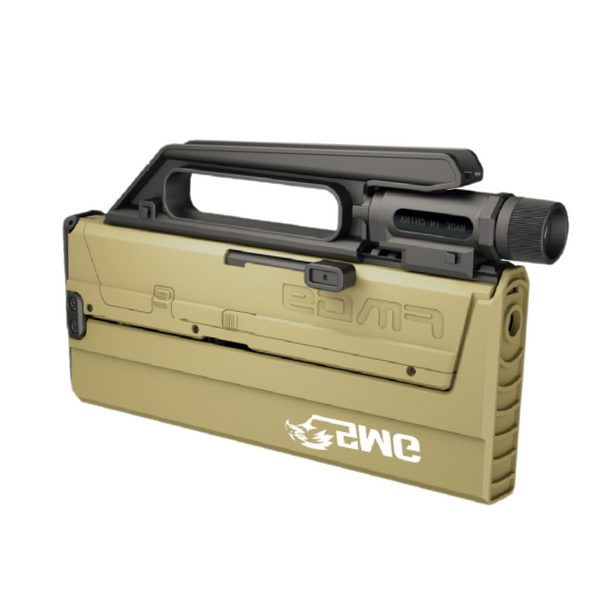 FMG9 Faltgewehr Darts Schaumschalen Taschenlampe Waffe