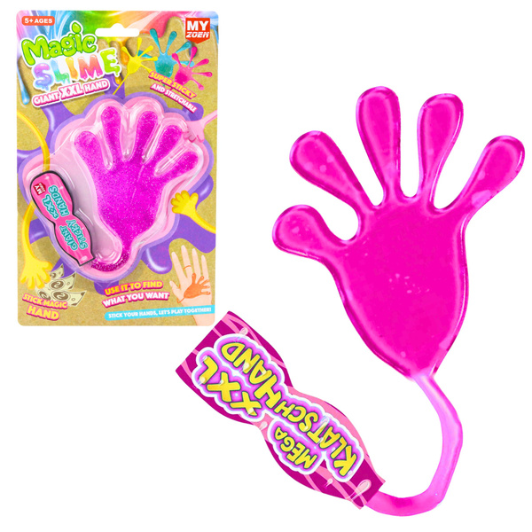 Slime Mix Sticky Rubber Paw Flexible Handle