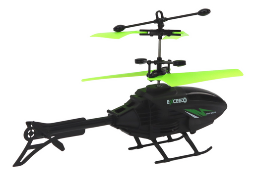 Palm Controlled Helicopter Band Black and Green