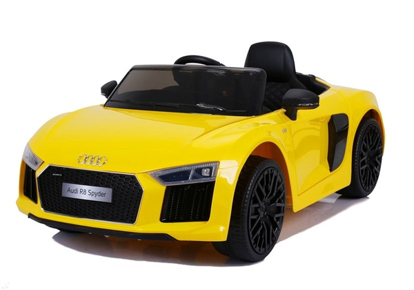 Big Audi R8 Electric Ride-On Car JJ2198 Yellow