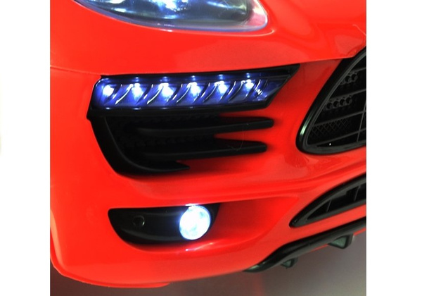 Elektroauto für Kinder Coronet S Rot 2.4G RC mit FM Radio USB MP3 Fahrzeug Auto