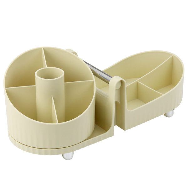 Kosmetik Organizer Bürozubehör Griff Beige