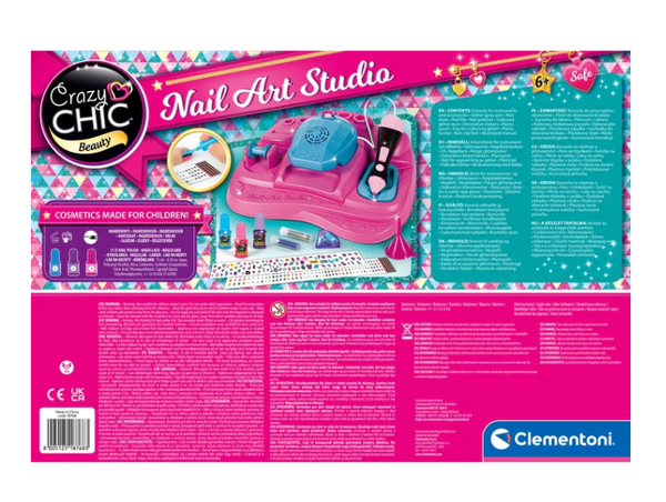Crazy Chic Szalone Studio Paznokci Clementoni 18768