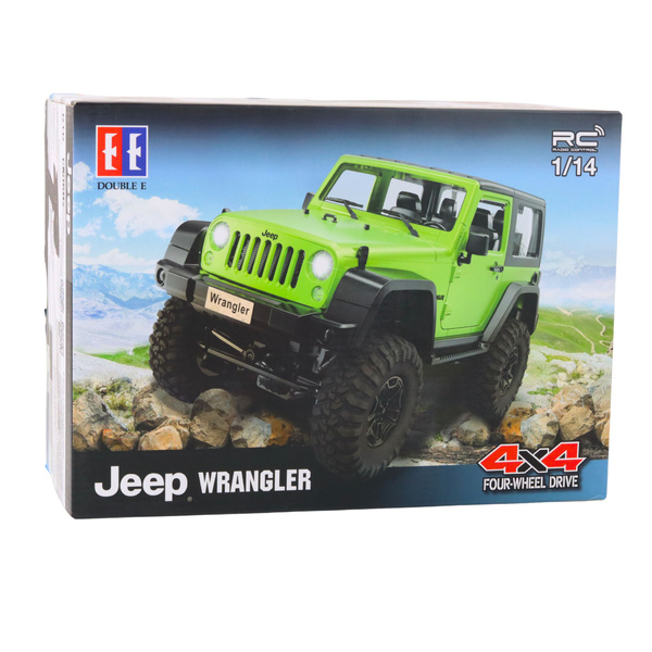 RC Jeep Wrangler Rock Crawler Orange 1:14 Ferngesteuertes Geländefahrzeug