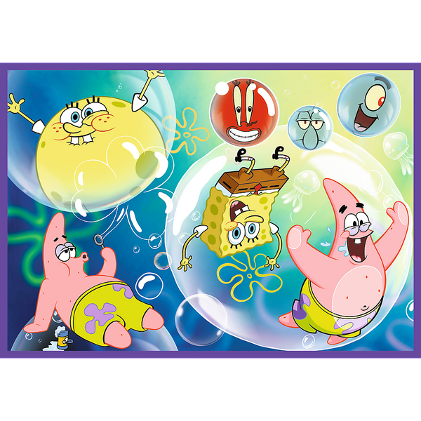 Puzzle - 4x250 - SpongeBobs verrückte Welt Trefl 13342