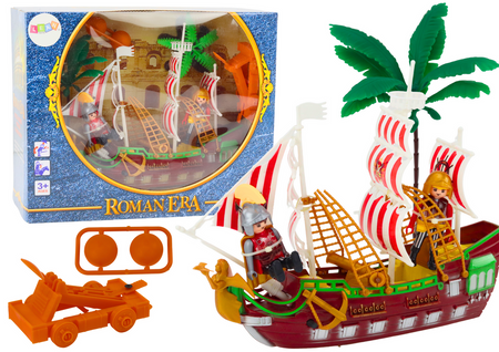 Römisches Schiff, Römer, Lichter, Geräusche, Katapult, Palmen