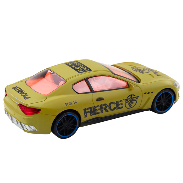 Sports Car Racing Rear Wheel Drive Sand Khaki