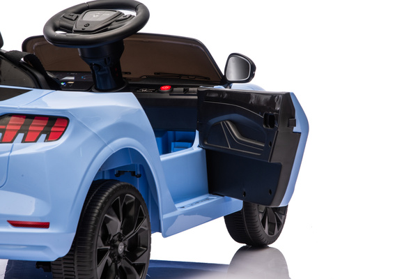 Ford Mustang Mach-E Blue 24V Battery-Powered Car