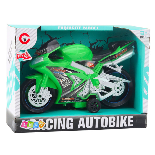 Rennrad Racer Drive Lichter Sounds Grün