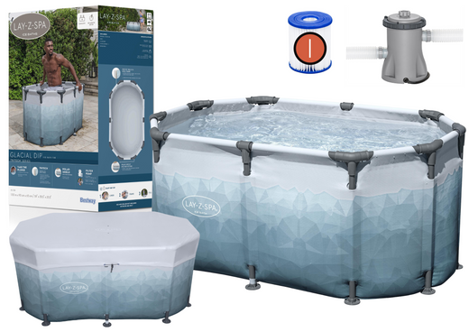 Barrel Ice Bath Tank 431L Bestway 6002N