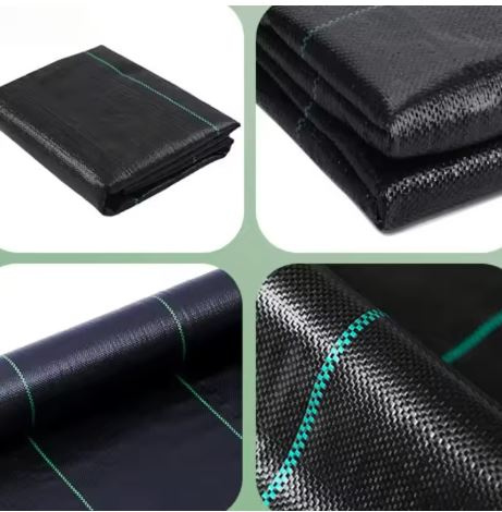 Black Agrotextile 160 cm x 50 m UV 90 g Anti-weed Agrotextile + Anchors
