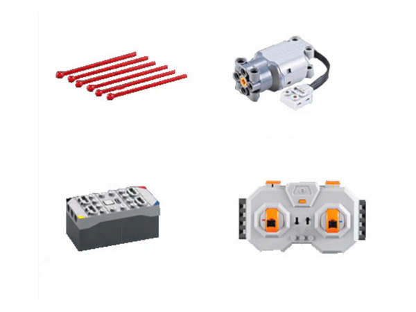 Construction Blocks Robot Plane Made of Cada Blocks Remote Controlled 917 Elements