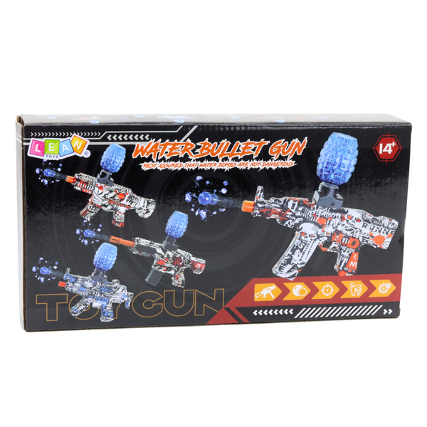 Electric Water Ball Gun Graffiti White Blue