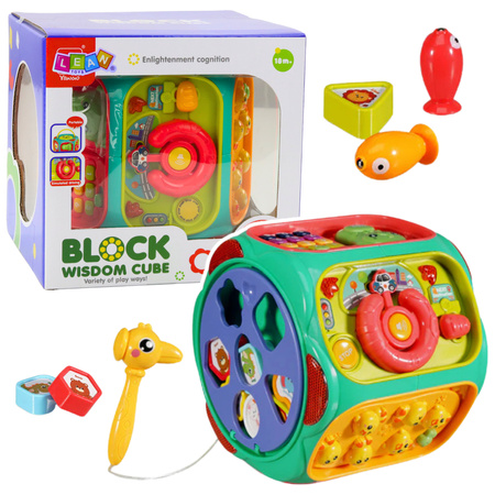 Lernspielzeug Interaktiver Multifunktionswürfel 8in1