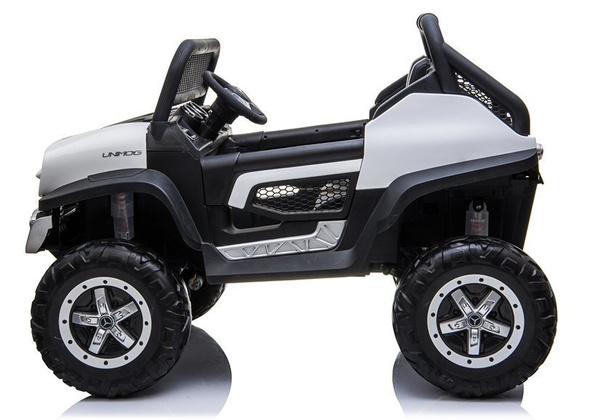 Mercedes Unimog Electric Ride On Car White