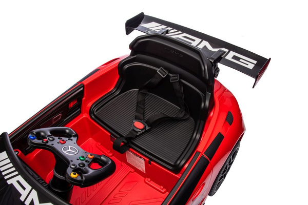 Battery-powered car Mercedes AMG GT3 Red