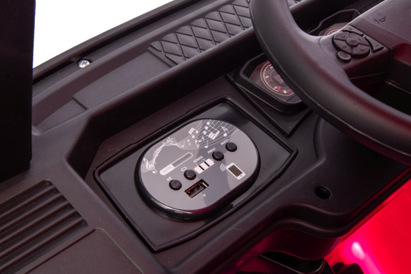 Batteriebetriebenes Auto Scania 500R HL698 Pink 4x4