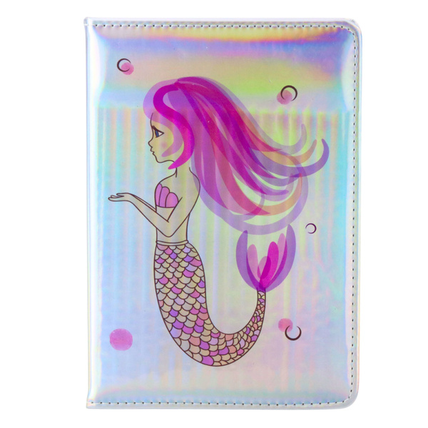 Mermaid Holographic Lined Notebook A5 80 Sheets