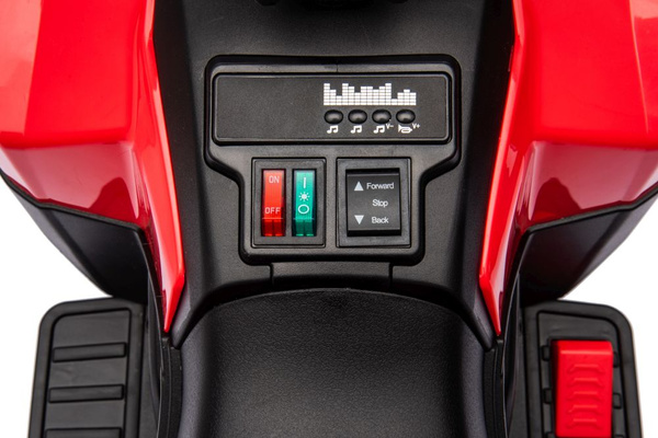 Quad-Batterie GTS1155 Rot