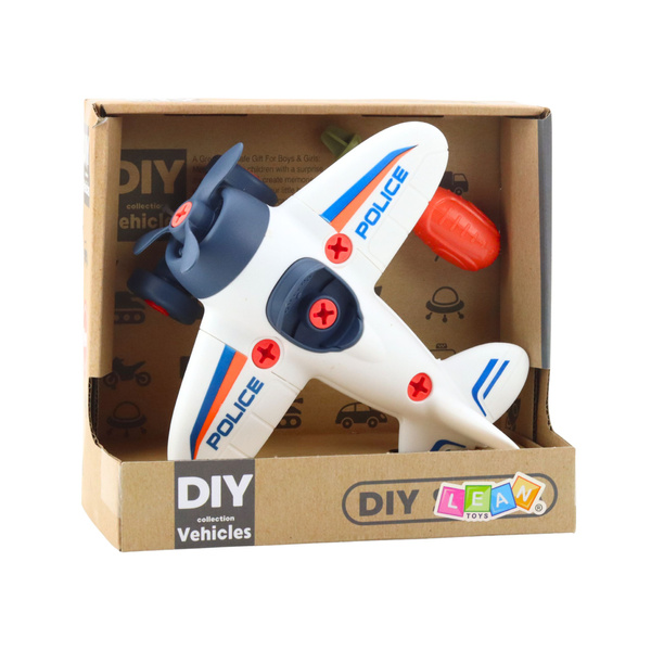 DIY Creative Kit: Screwdriver Plane, Police Screwdriver