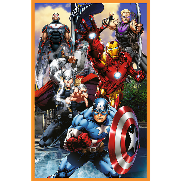 Puzzle - 3x80 - Dni pełne akcji - Disney Marvel The Avengers - Trefl 34883