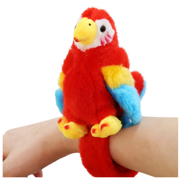 Plüsch Maskottchen Papagei Armband Armband Hand Rot