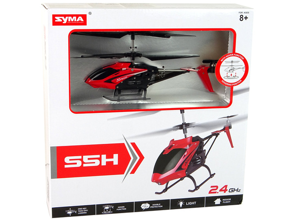 RC Helicopter S5H SYMA 2.4G Red