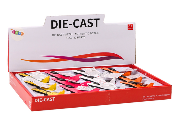 Düsenjäger mit Friktionsantrieb, Metall