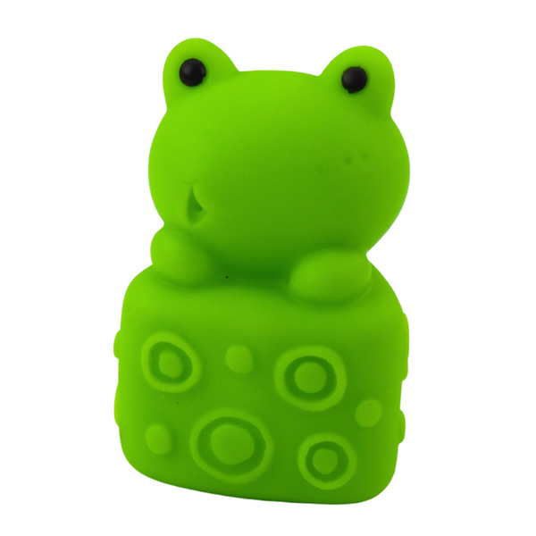 Set aus weichen Gummiblöcken, bunte Tiere, 6-tlg.