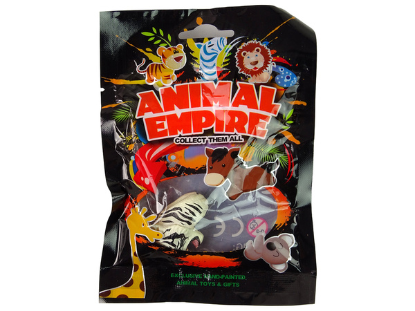 Hand Ring Educational Animals Tiger White