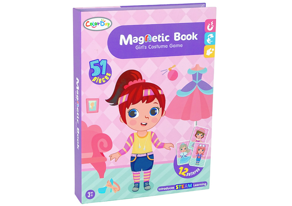 Magnetisches Puzzle Buch Verkleidung Kostüme