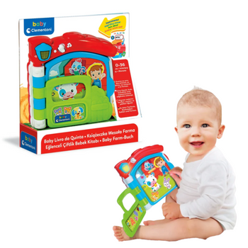 Interaktives Lernbuch: Bauernhof (Polnisch und Deutsch Sprache) Clementoni 17652